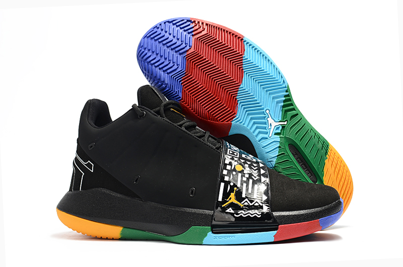 Jordan CP3 XI Black Colorful Shoes